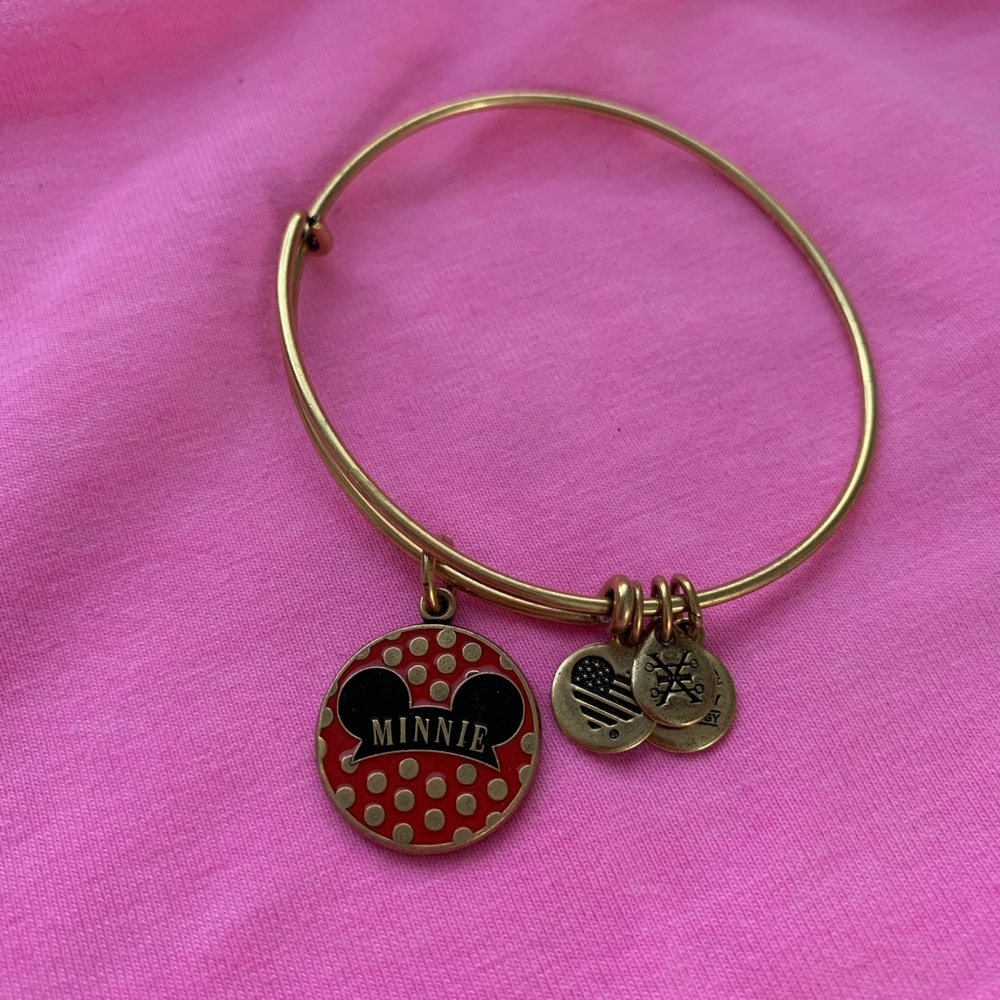 alex and ani disney minnie mouse bangle